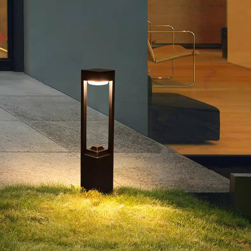 Outdoor Lighting Led - 発光フロアランプ中庭ソーラーLED屋外照明非ソーラーランプ屋外ガーデンランプ屋外庭園装飾