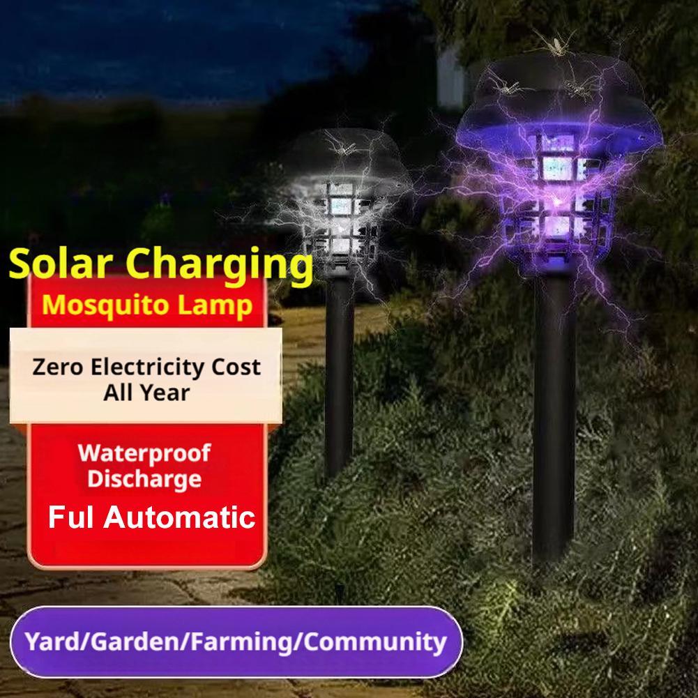 Halo Outdoor Lighting - 4/2/1 個ソーラー蚊キラーランプ家庭菜園防水蚊よけ屋外キャンプ電気蚊アーティファクト照明
