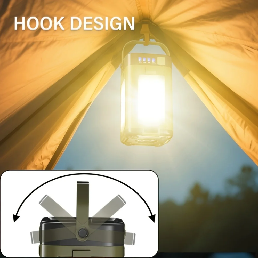 ソーラー充電式折りたたみ式2000mAhパワーバンク付き屋外 - Outdoor Lighting Led のレビューと価格