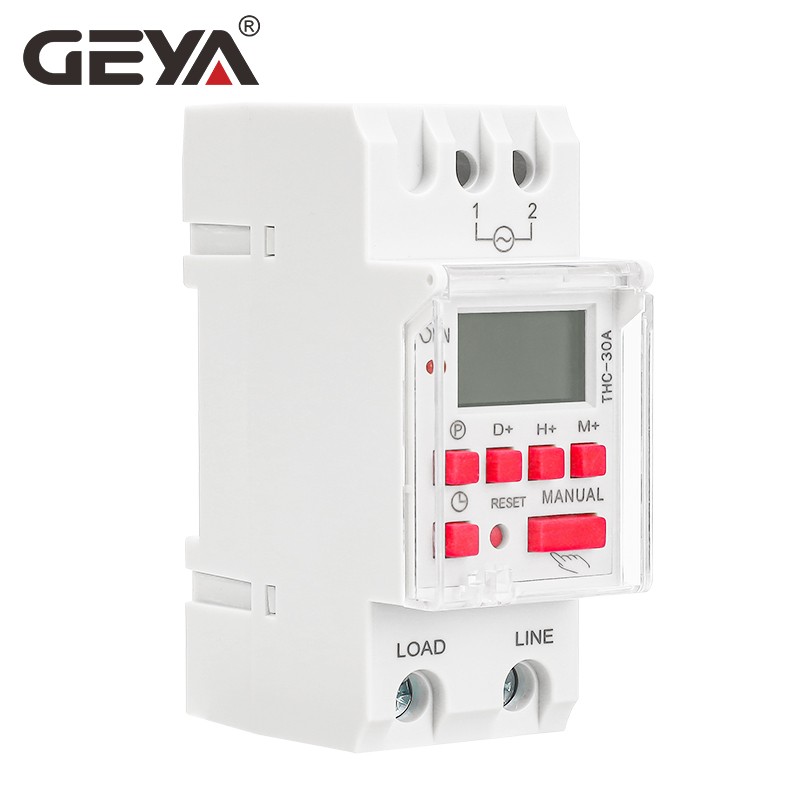 GEYA ウィークリータイマースイッチ プログラム可能なタイ - Outdoor Lighting Timer Switch のレビューと価格