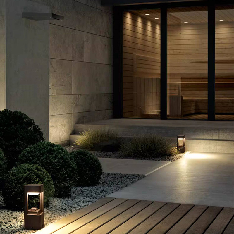 発光フロアランプ中庭ソーラーLED屋外照明非ソーラーランプ屋 - Outdoor Lighting Led のレビューと価格