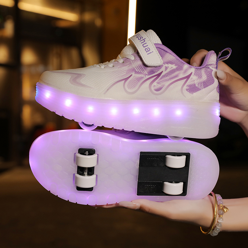 ユースローラーシューズ LEDライト付き 高品質 アウトドア - Outdoor Lighting Led のレビューと価格