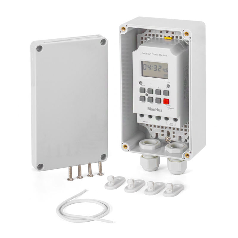 ManHua 220VAC 30A MT316SE-B 防雨 - Outdoor Lighting Timer Switch のレビューと価格