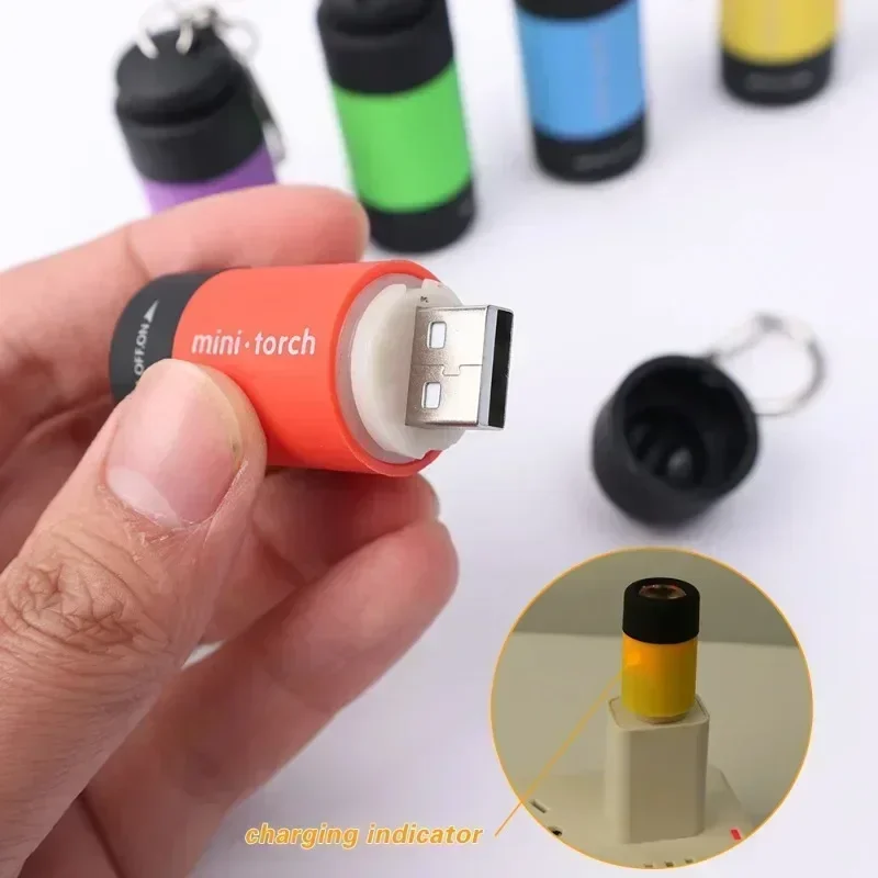 USB充電式LED多機能強力ライトポケットキーホルダー懐中電 - Outdoor Lighting Beacon のレビューと価格
