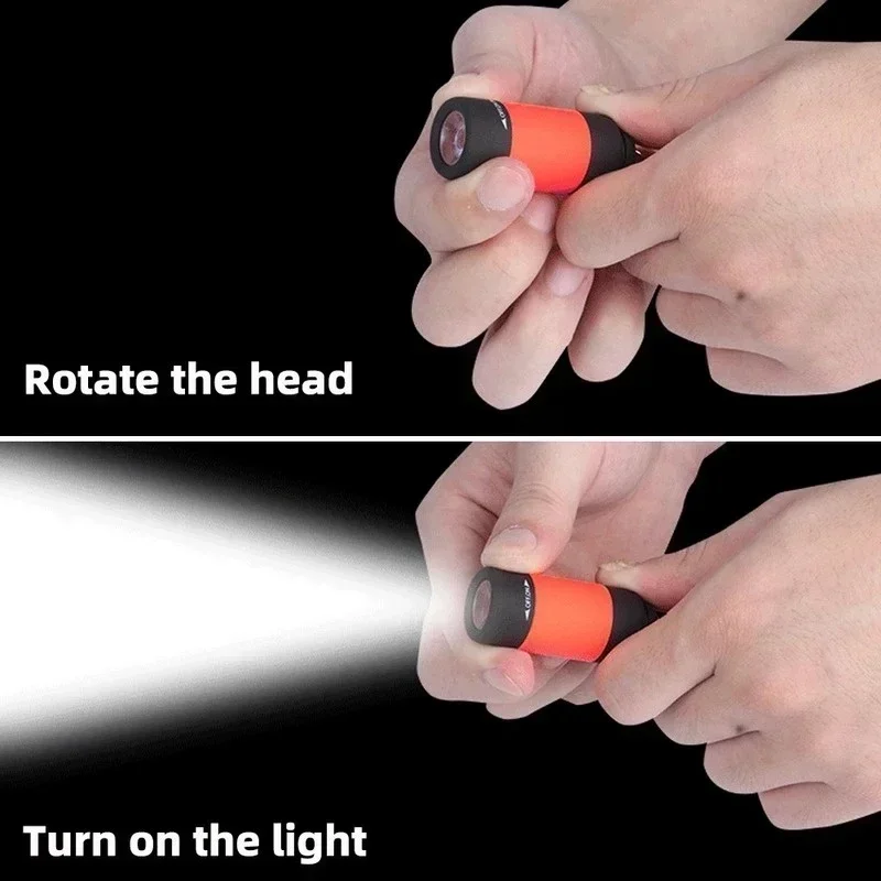 USB充電式LED多機能強力ライトポケットキーホルダー懐中電 - Outdoor Lighting Beacon のレビューと価格