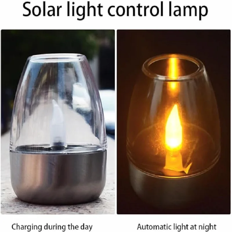 太陽光発電フレームレスキャンドル屋外防水 LED ナイトライ - Halo Outdoor Lighting のレビューと価格