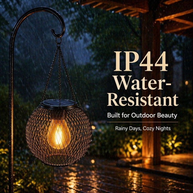 太陽光発電 LED 吊り下げフロアランプ屋外中空アウトライト - Halo Outdoor Lighting のレビューと価格