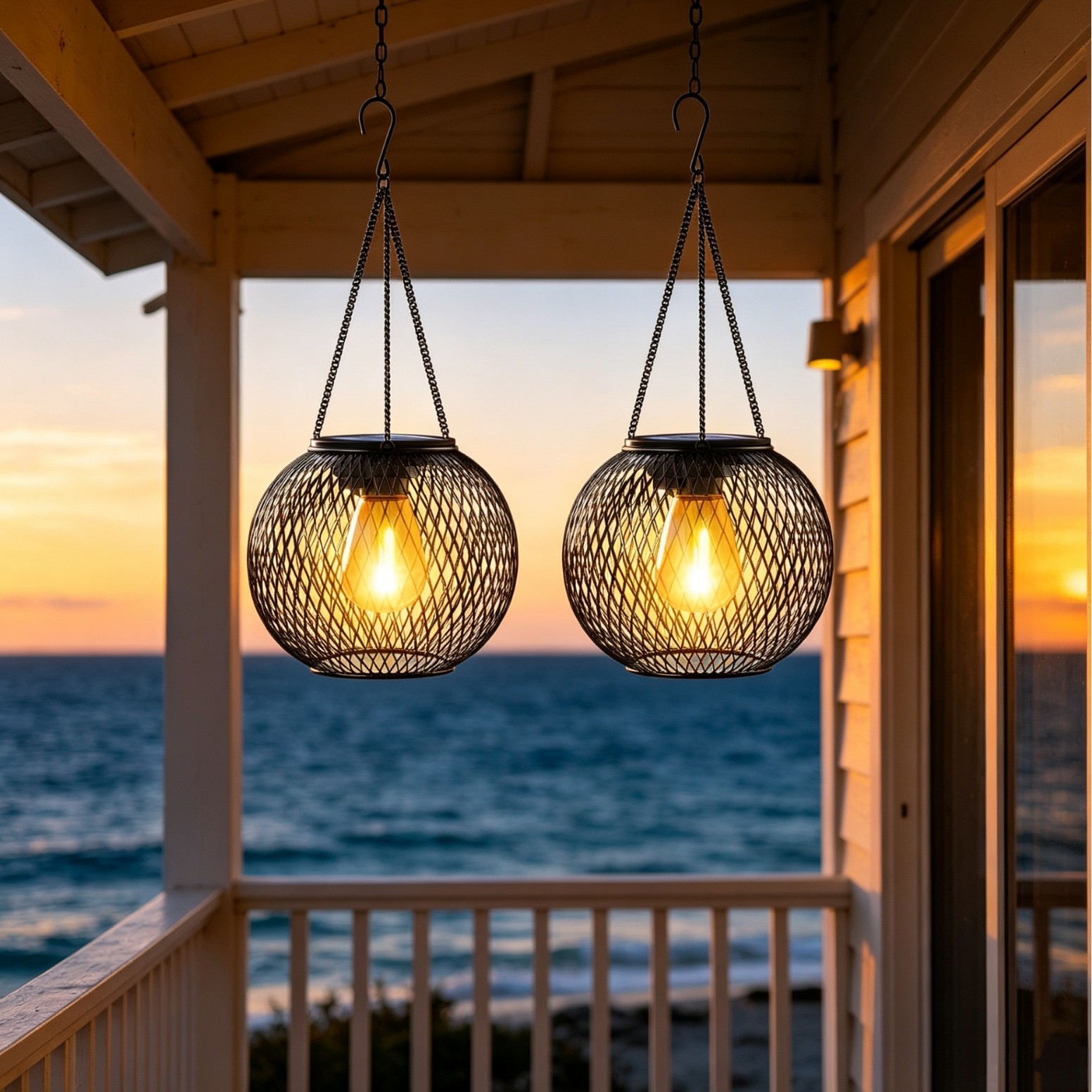 太陽光発電 LED 吊り下げフロアランプ屋外中空アウトライト - Halo Outdoor Lighting のレビューと価格