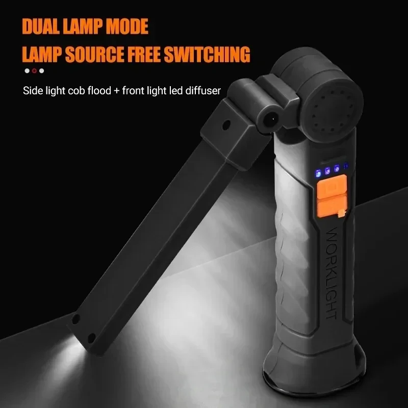 ポータブル COB LED 懐中電灯 USB 充電式ワークラ - Outdoor Lighting Beacon のレビューと価格