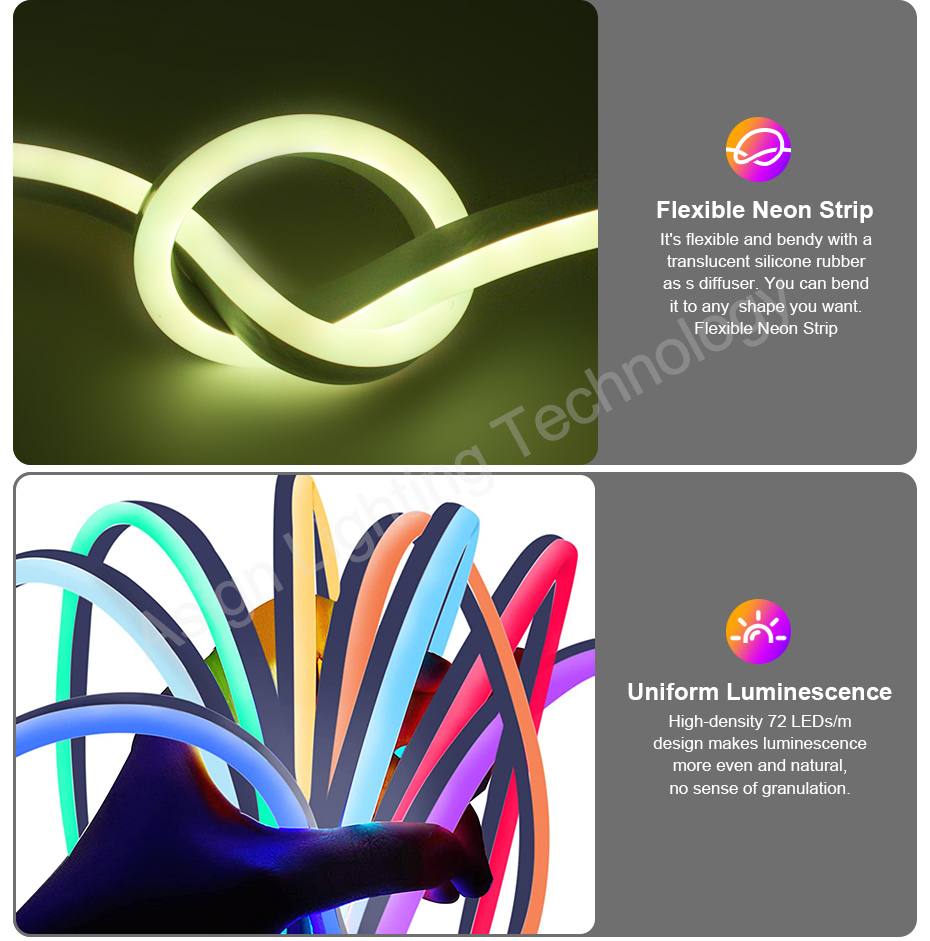 220V RGB LED ネオンストリップ EU AU 電源 - Outdoor Lighting Timer Switch のレビューと価格