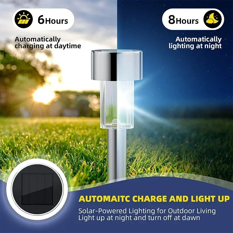 ソーラー屋外ライトガーデンランプ太陽光発電防水風景パス屋外庭 - Halo Outdoor Lighting のレビューと価格