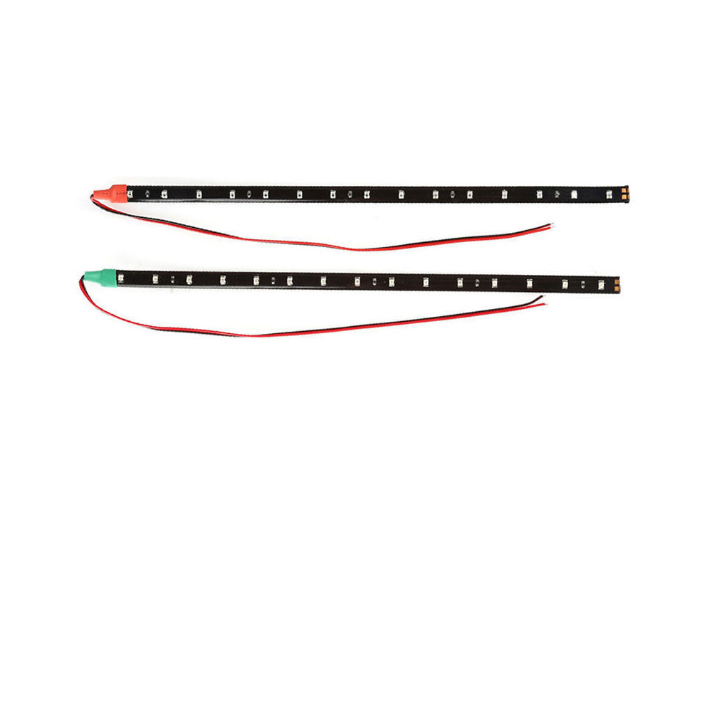 2 個 12V LED ストリップライト防水レッド & グリ - Outdoor Lighting Deck のレビューと価格