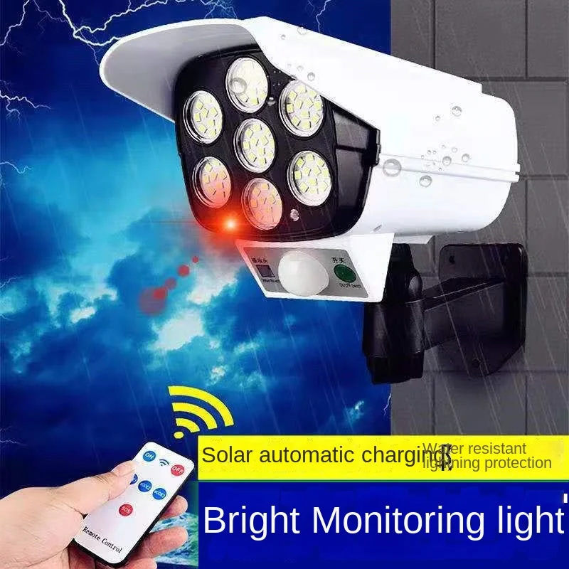 屋外ソーラーライトモーションセンサーセキュリティダミーカメラ - Halo Outdoor Lighting のレビューと価格