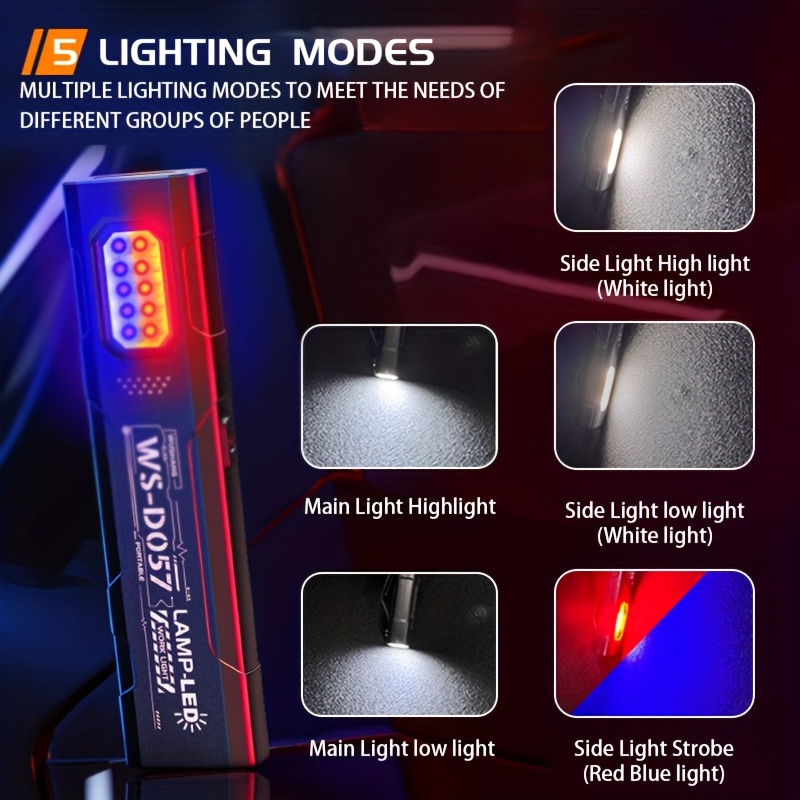 強力なミニセキュリティフラッシュ作業灯警告灯強力ライトミニポ - Outdoor Lighting Beacon のレビューと価格