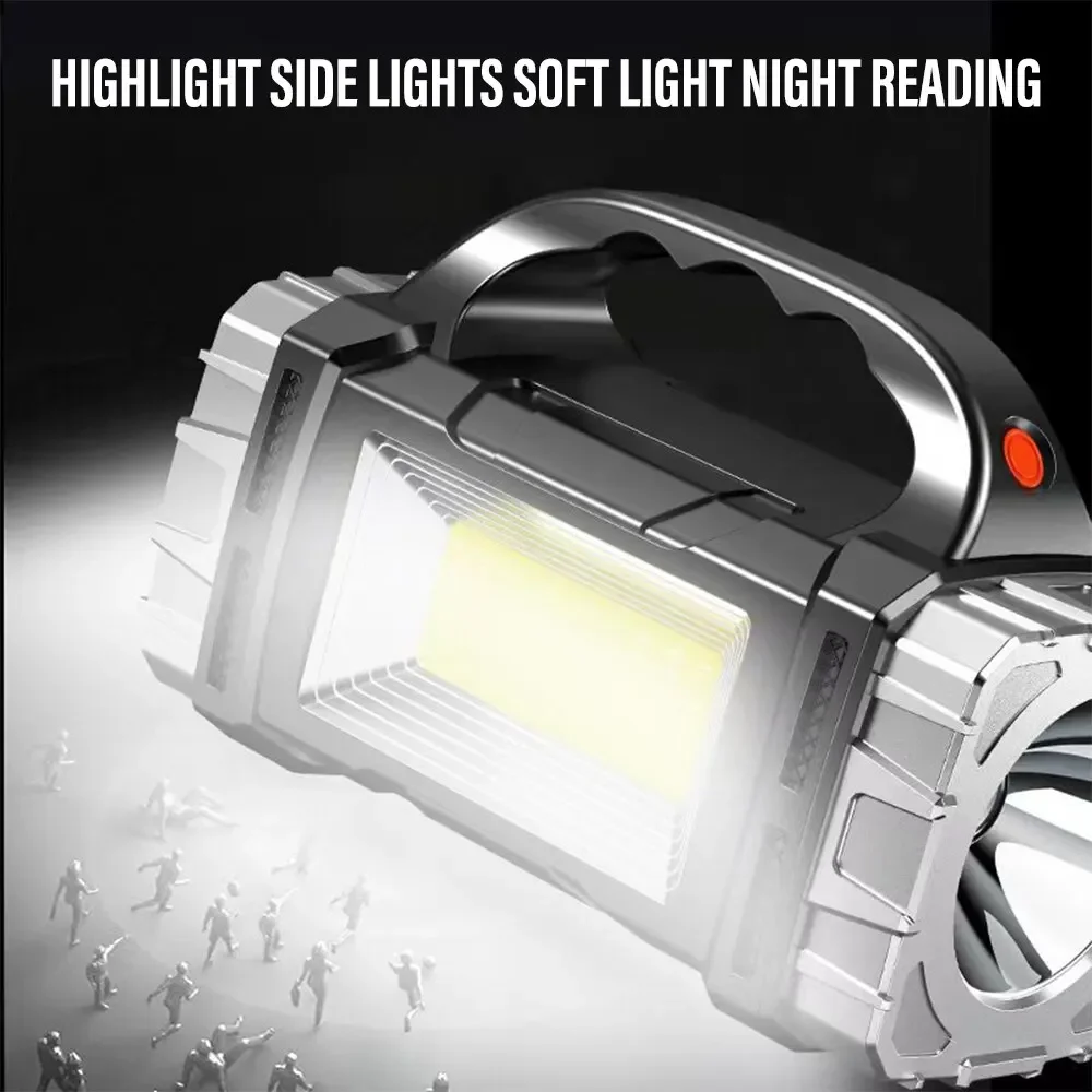 新しいアップグレード充電式ハイパワーソーラー LED 懐中電 - Outdoor Lighting Beacon のレビューと価格