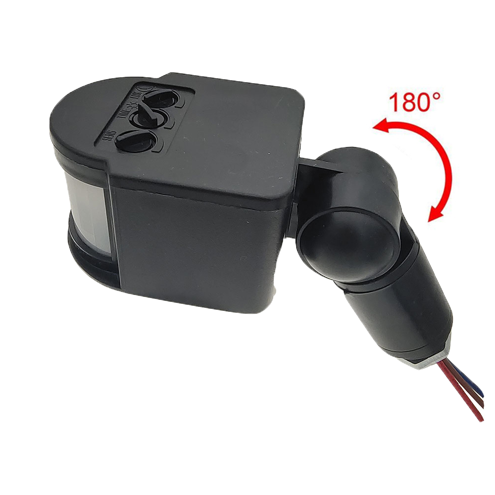 赤外線自動検出器,LEDライト,モーションセンサー,180度 - Outdoor Lighting Timer Switch のレビューと価格