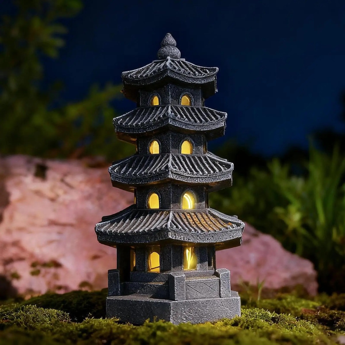 ソーラーガーデンライト 屋外ランタン 防水 ガーデンスタチュ - Outdoor Lighting Architectural のレビューと価格