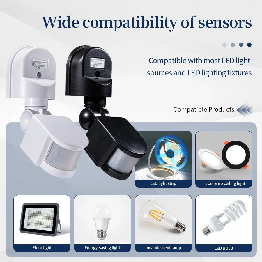 PIR モーションセンサー 220V 110V 12V 自動 - Outdoor Lighting Timer Switch のレビューと価格